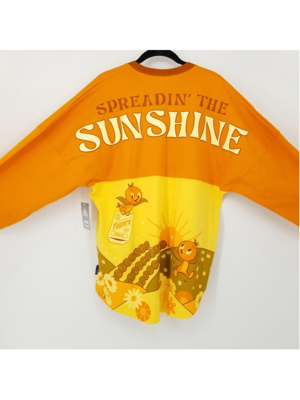 Disney Orange Bird Spirit Jersey Medium NWT Epcot Flower Garden 2023 Festival